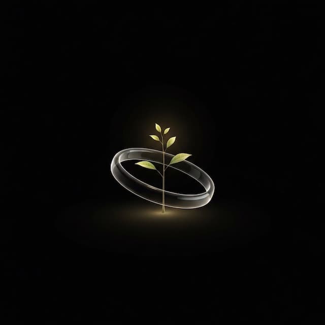 Ocular Symbiosis and Life Concept